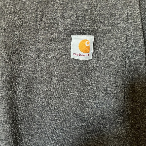 Carhartt men's Loose Fit Heavyweight short-Sleeve - Picture 2 of 5